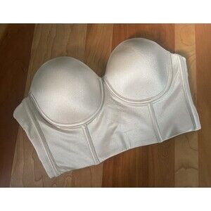 Leonisa Nude Strapless Bustier Size 34